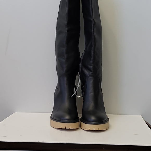 Dolce Vita Corry H2O Boots Black Leather - Picture 5 of 11